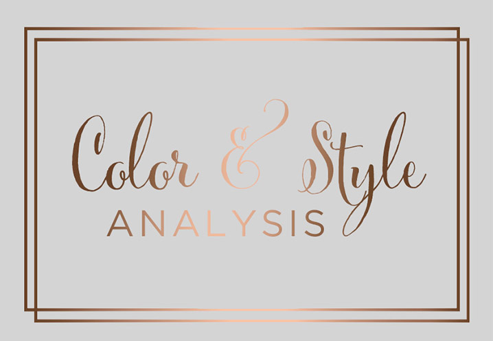 color and style analysis button